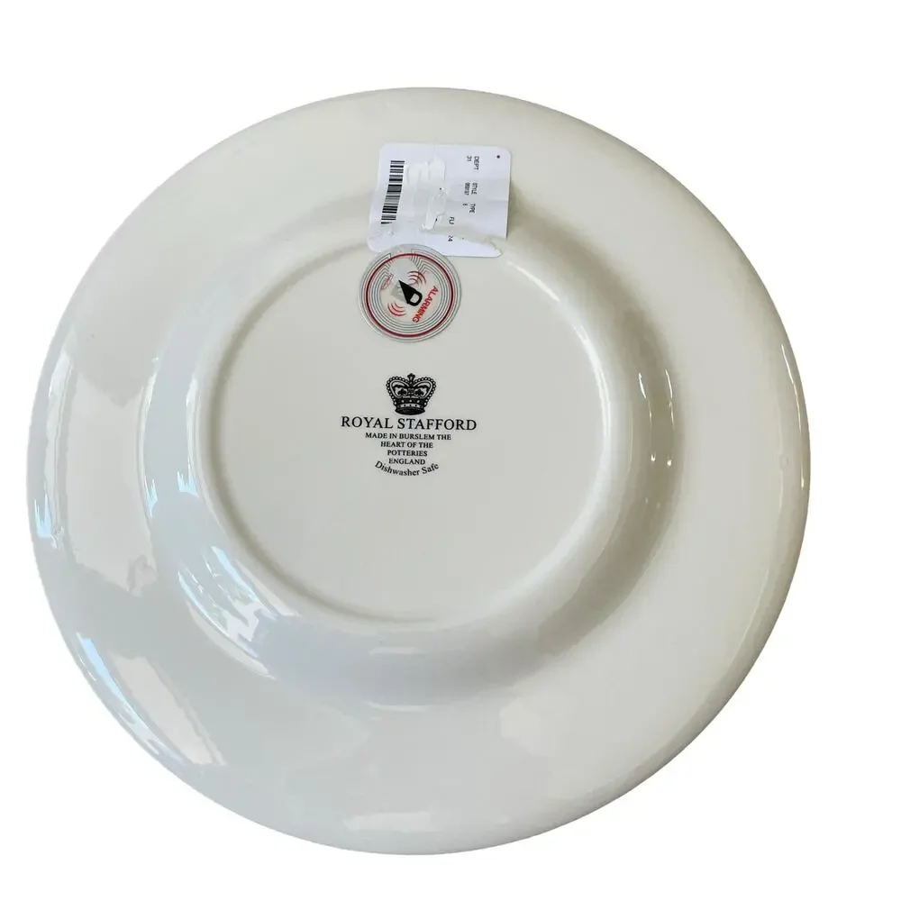 Royal Stafford Thanksgiving Capercaillie Dinner Plates 11in Porcelain Set of 4